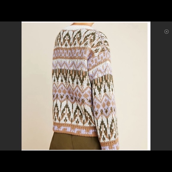 NWOT ANTHROPOLOGIE FABIANO SWEATER - Picture 2 of 5